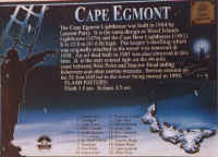 Lighthouse plaque