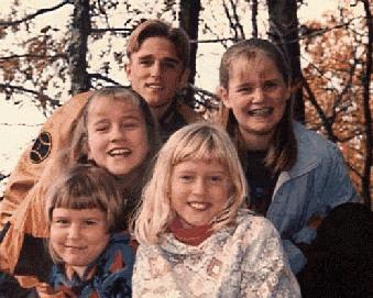 The kids at Cumberland Gap