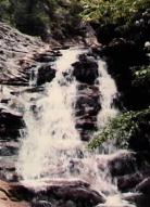 smaler falls downstream