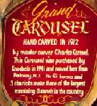 Grand Carousel sign